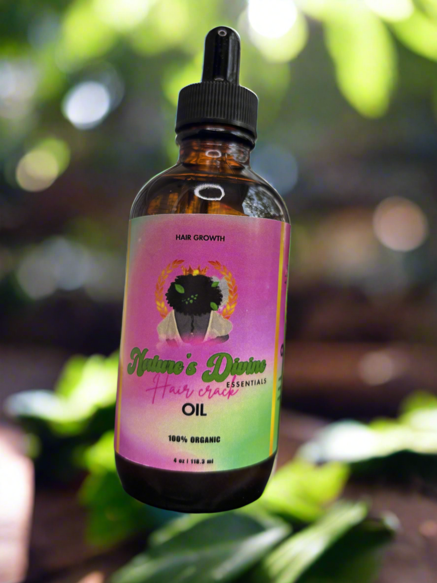 Hair Crack - Organic Hair Growth & Scalp Repair Oil